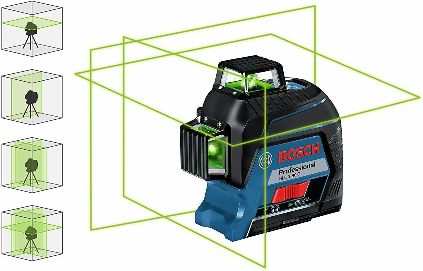 NIVEAU LASER GLL 3-80 G PROF, Debrico, magasin de matériaux de construction sur Bruxelles