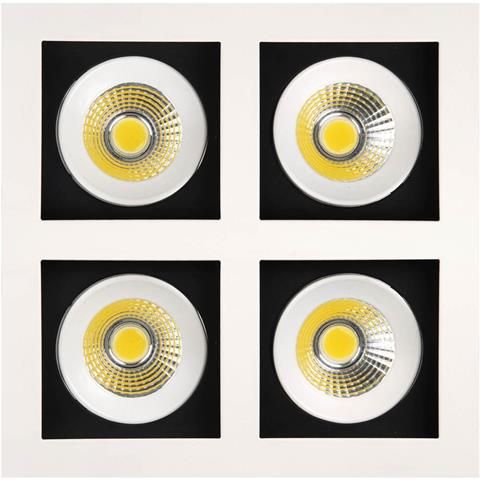 trio de spots, 3 x 8 w, blanc, magasin, materiaux de construction, horoz electric, bruxelles, debrico, renovation, bricolage