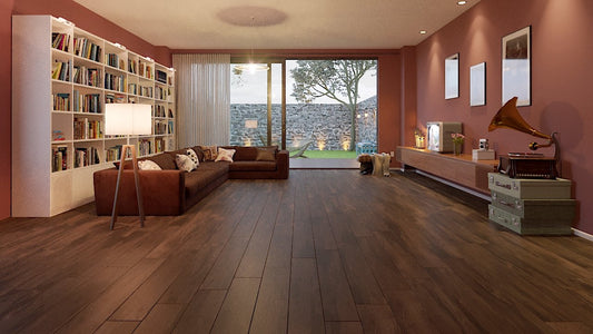 CARR SAGANO CHESTNUT 20 X 120 0.96 M²/PACK