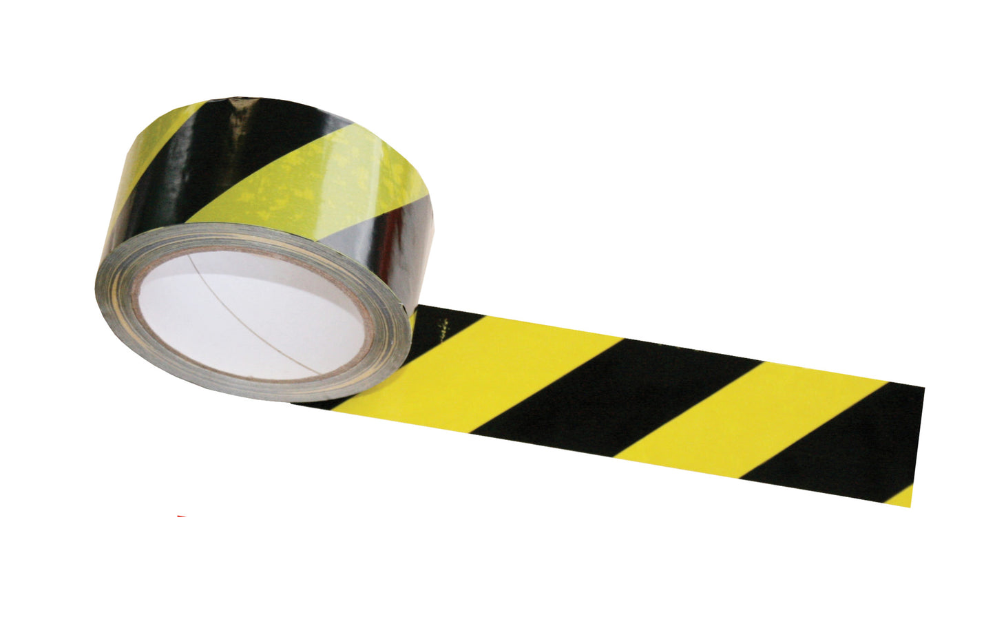 Tape adhésif jaune-noir - 50 mm x 33 mètres