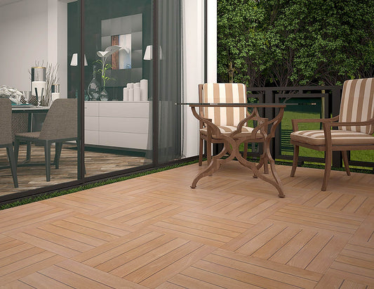 TEAK MAPLE TILES 50X50 - 1.50m²/PACK