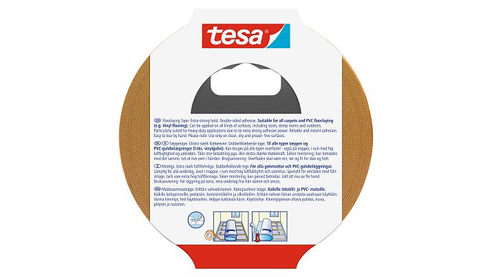 TESAFIX« EXTRA STRONG FLOOR LAYIN,  Debrico, magasin de matériaux de construction à Bruxelles