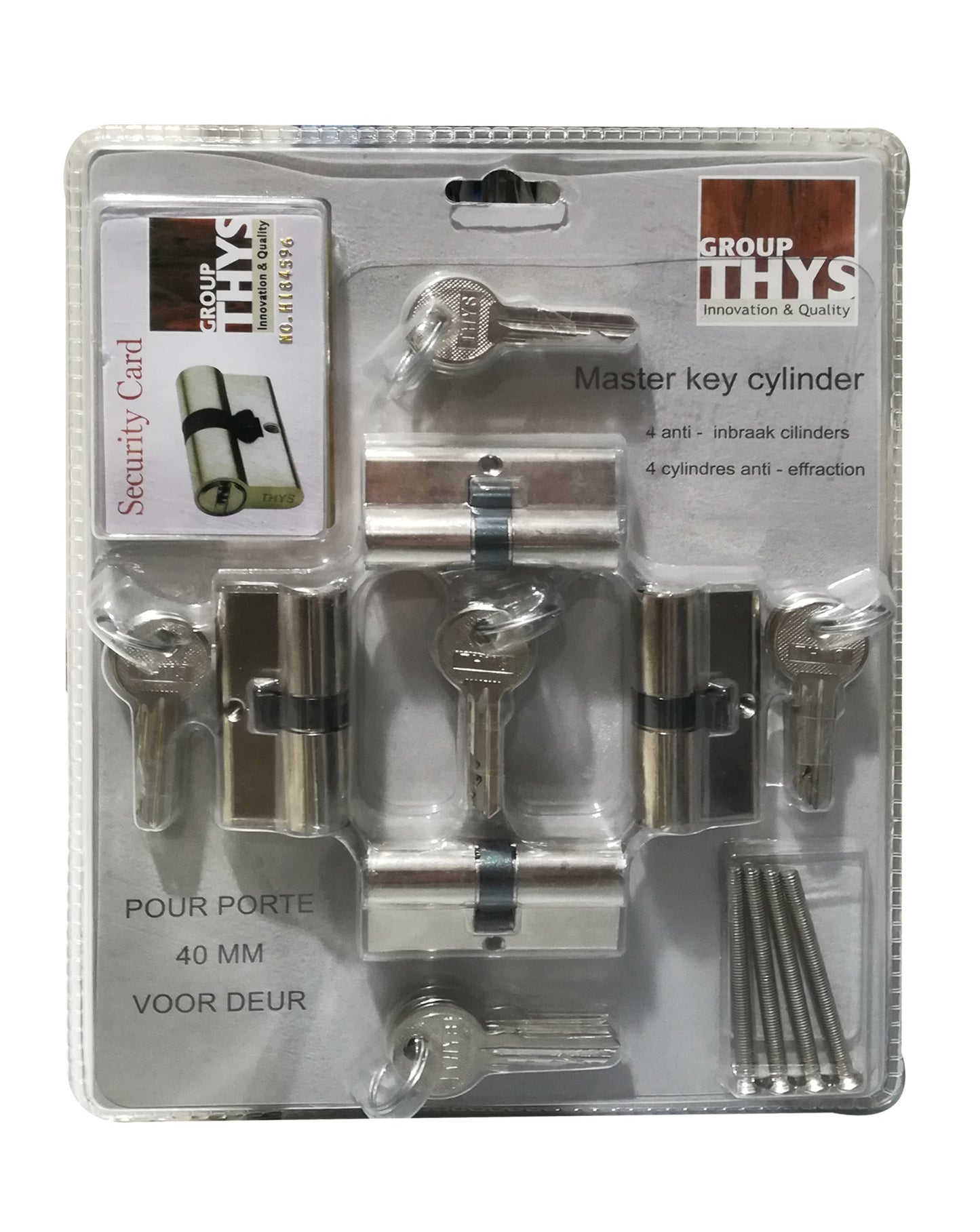 THYS CYLINDRE MASTER KEY 4