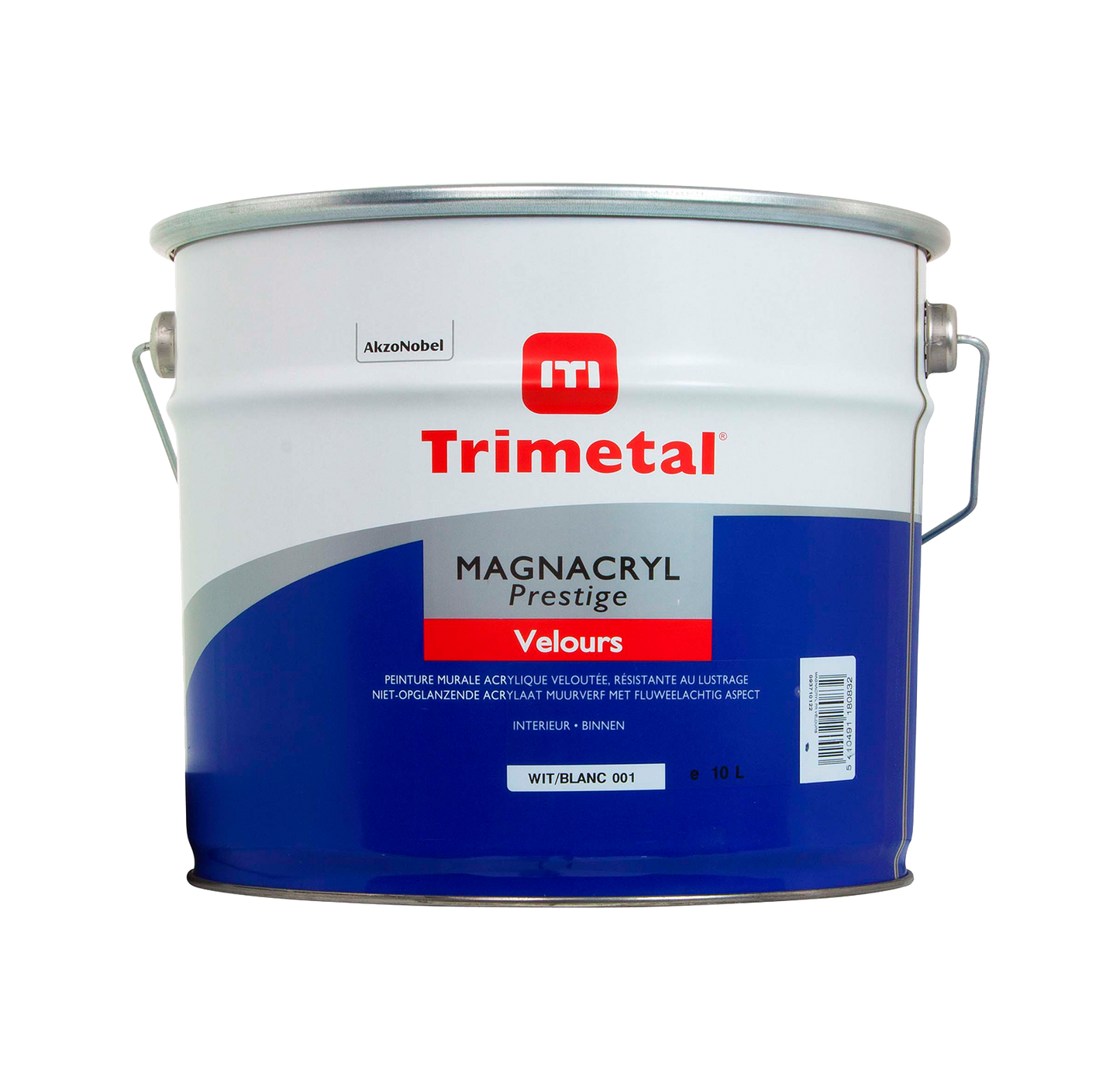 TRIMETAL PRESTIGE 10L BLANC, Debrico, magasin de matériaux de construction sur Bruxelles