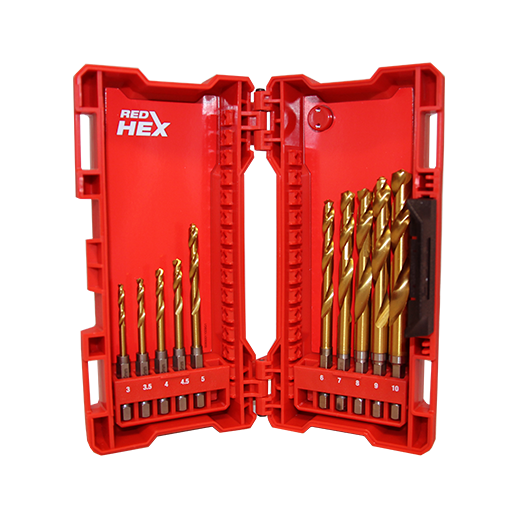 SHOCKWAVE METAL DRILL HSS-G TI. 10