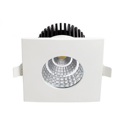 spot à LED carré, 6 W, 4200 K, Horoz Electric, Debrico, Bruxelles, magasin, matériaux de construction, bricolage, renovation