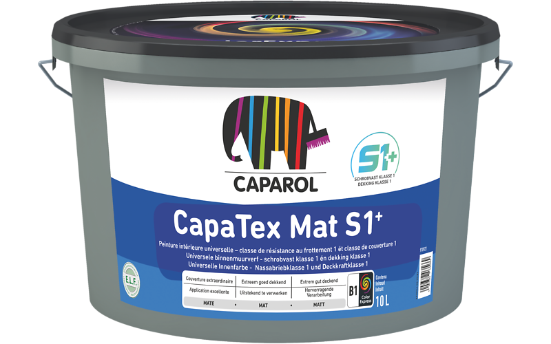 CAPAROL CAPATEX MAT S1+ 10L, Debrico, magasin de matériaux de construction sur Bruxelles