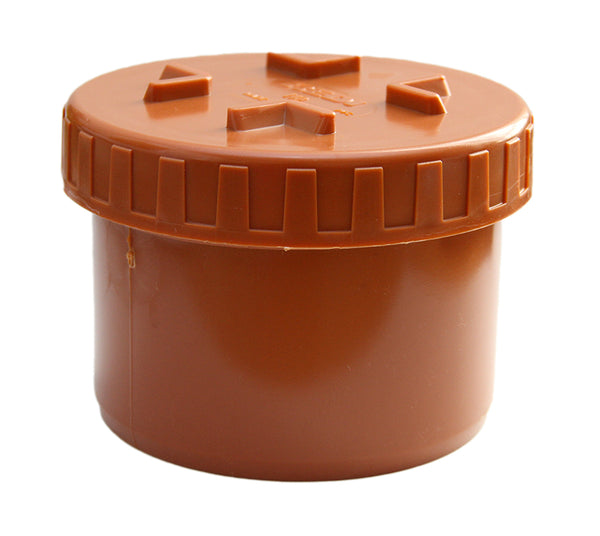 RED INSPECTION STAMP SEWER 160 mm