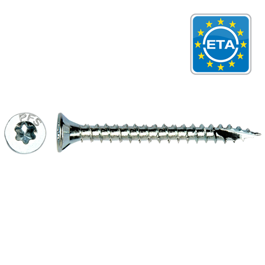 Vis à panneaux PFS+ TF-T20 Ø4,0x40 Zn  200 pcs, Debrico, magasin de matériaux de construction sur Bruxelles