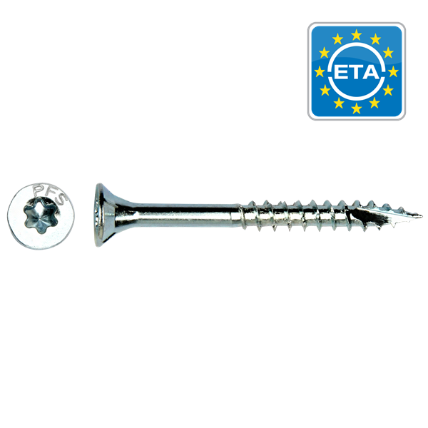 Vis à panneaux PFS+ TF-T20 Ø4,5x70 Zn  200 pcs, Debrico, magasin de matériaux de construction sur Bruxelles