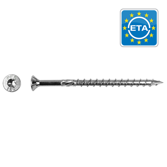 PFS Vis à bois TF T40 Ø8x280 Zn  50 pcs, Debrico, magasin de matériaux de construction sur Bruxelles