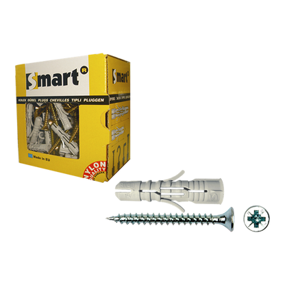 Vis pour chassis TC-T30 Ø7,50x72 Zn 100 pcs, Debrico, magasin de matériaux de construction sur Bruxelles