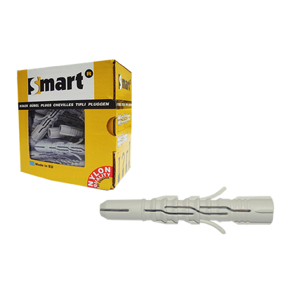 SMART Cheville nylon multifonct. Ø10x70 50 pcs, Debrico, magasin de matériaux de construction sur Bruxelles