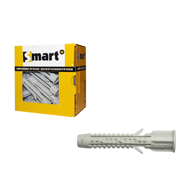 Chev. universelle +coll. SMART Ø10x60 Ny 25 pcs, Debrico, magasin de matériaux de construction sur Bruxelles