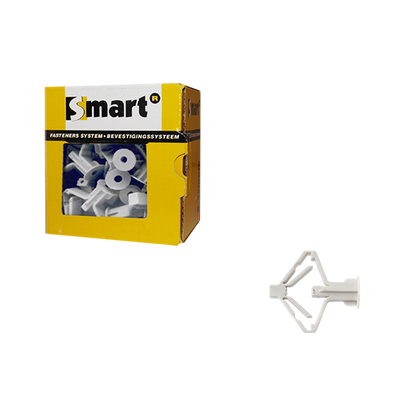Cheville nylon corps creux Ø8x40 25 pcs, Debrico, magasin de matériaux de construction sur Bruxelles