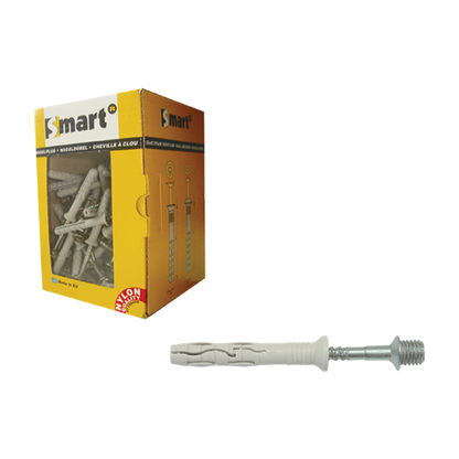 Chev. a frapper +filet métrique M6x40 100 pcs, Debrico, magasin de matériaux de construction sur Bruxelles