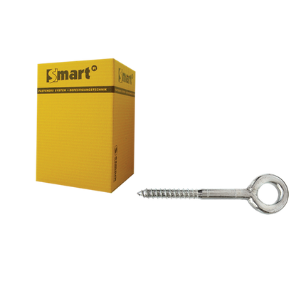 Closed welded eyebolt Ø12x300 Zn 25 pcs 