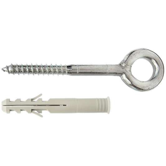 Closed welded eyebolt Ø12x300 Zn 25 pcs 