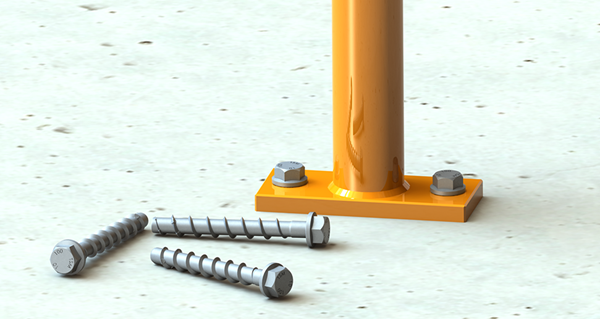 SMART concrete screws S-BSZ 6x25x60 multi 100 pcs 