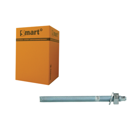 SMART tige ancr. chim. 5.8 M12x160 Zn,Debrico, magasin de matériaux de construction sur Bruxelles