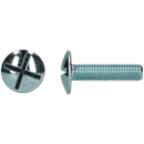 Vis à métaux double fente M4x30 Zn 50 pcs, debrico, magasin de matériaux de construction sur Bruxelles