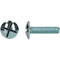 Vis à métaux double fente M6x50 Zn 25 pcs, debrico, magasin de matériaux de construction sur Bruxelles