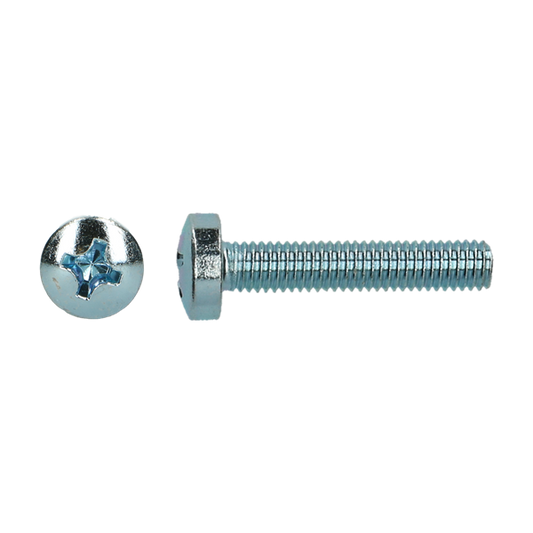 Vis à metaux TC DIN 7985/934 M5x50 Zn 7 pcs,debrico, magasin de matériaux de construction sur Bruxelles 