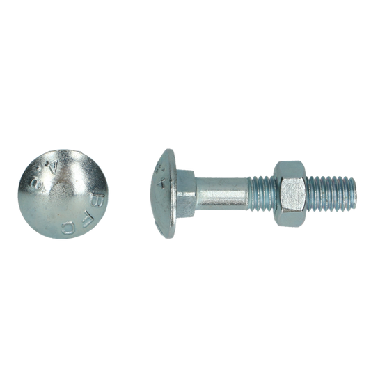 Boulon à bois D.603/555 M10x100 Zn 20 pcs, Debrico, magasin de matériaux de construction sur Bruxelles