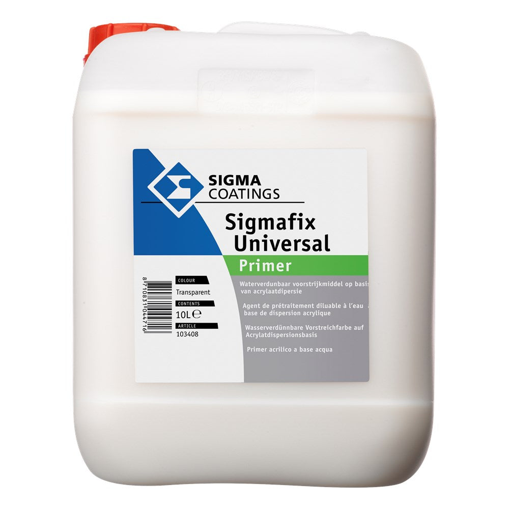 SIGMAFIX UNIVERSAL PRIMER 10L, Debrico magasin de matériaux de construction sur Bruxelles