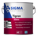 SIGMA TIGRON GLOSS BLANC 2,5L, Debrico magasin de matériaux de construction à Bruxelles