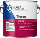 Sigma Coating peinture tigron Gloss, base LN 2.5 l, Debrico magasin spécialisé dans les matériaux de construction sur Bruxelles et Laeken