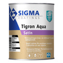 SIGMA TIGRON AQUA SATIN BLANC    1L, Debrico magasin de matériaux de construction à Bruxelles