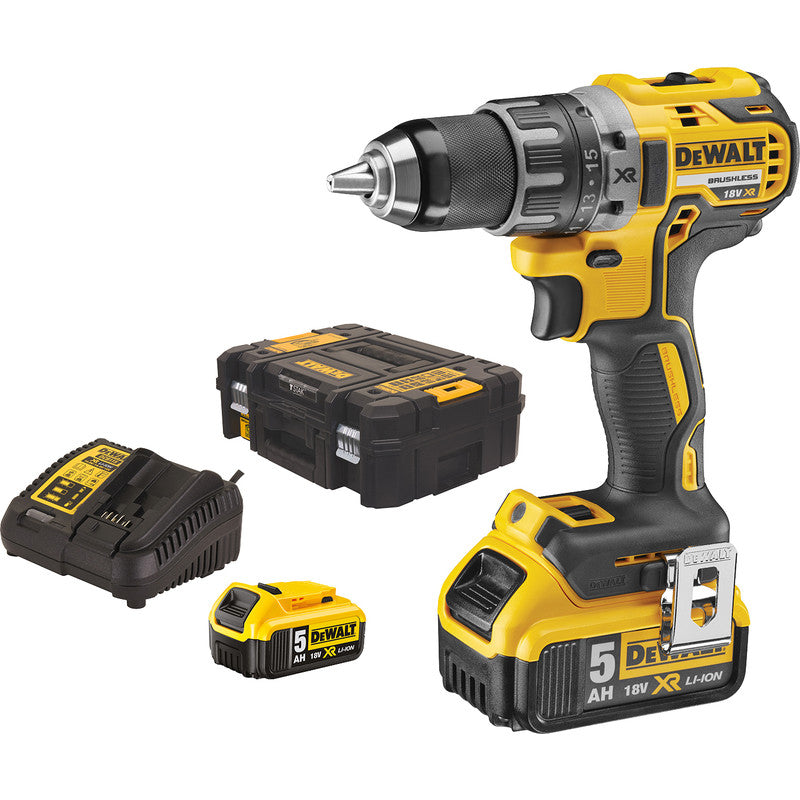 18V XR BRUSHLESS PERCEUSE VISSEUSE 2X5.0, Debrico, Dewalt, Bruxelles, Magasin, materiaux de construction, bricolage, renovation