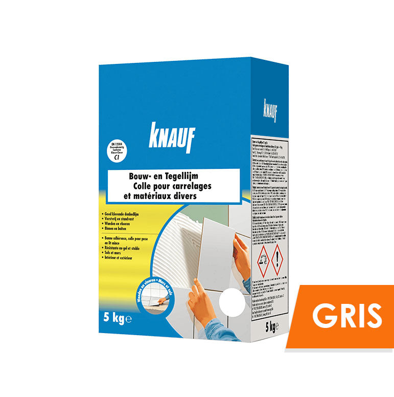 COLLE CARRELAGES FLEX C2 GRIS 5KG