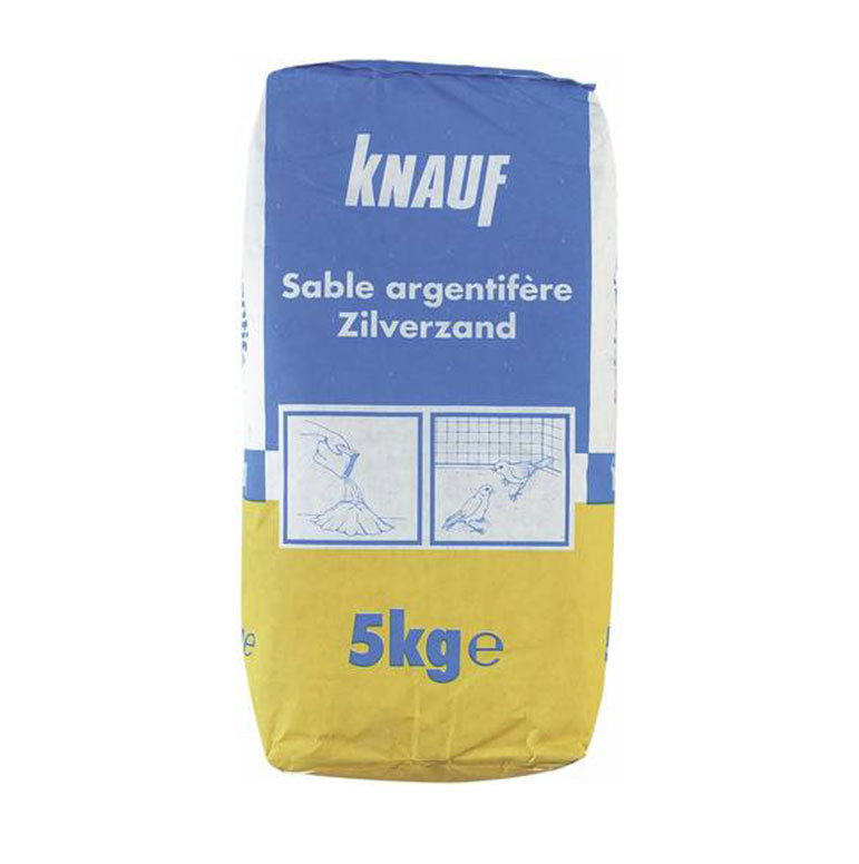 SABLE ARGENTIFERE SAC 5KG (100), debrico, magasin de matériaux de construction sur Bruxelles