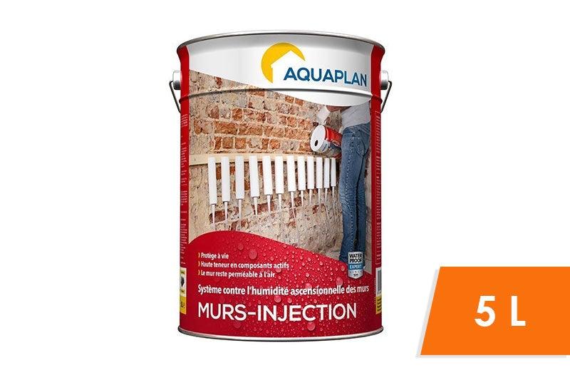 MUR-INJECTION  5 L, aquaplan, Debrico, magasin de matériaux de bricolage