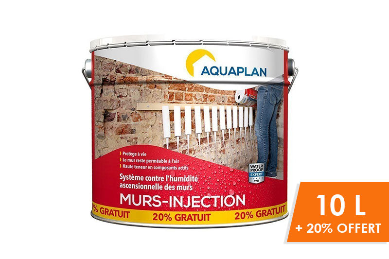 MURS-INJECTION 10 L + 20%, Debrico, magasin de matériaux de bricolage