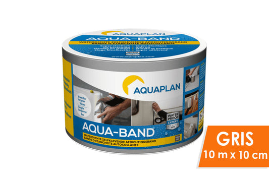 AQUA-BAND GRIJS 10 M X 10 CM, debrico, magasin de matériaux de construction sur Bruxelles