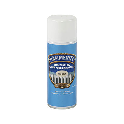 HAMMERITE RADIATOR LAQUE SPRAY  RAL 9001, Debrico magasin de matériaux de construction sur Bruxelles