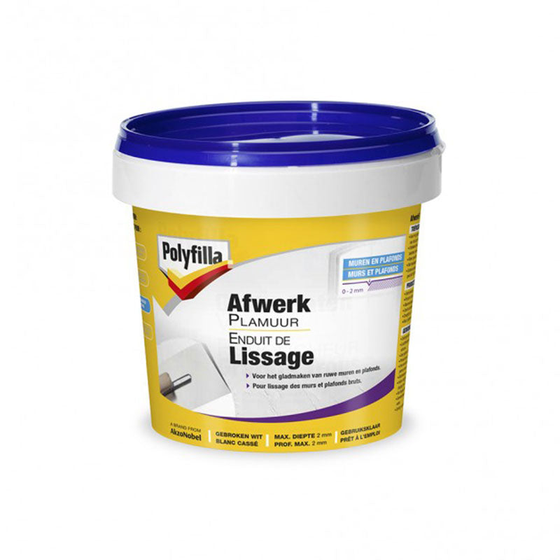 POLYFILLA ENDUIT DE LISSAGE 1.5 kg, Debrico, magasin de matériaux de construction sur Bruxelles