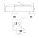 MITIGEUR DOUCHE THERMOSTATIQUE ENTRAXE 15 cm - NEMO GO BOLD, Debrico, magasin de matériaux de construction sur Bruxelles