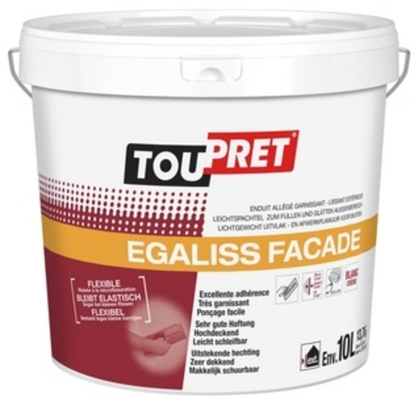 TOUPRET EGALISS FACADE 10L