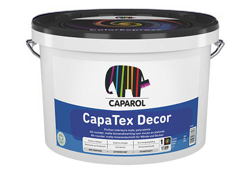 CAPATEX DECOR 2,5L Base 1-Blanc pur, Debrico, magasin de matériaux de construction sur Bruxelles