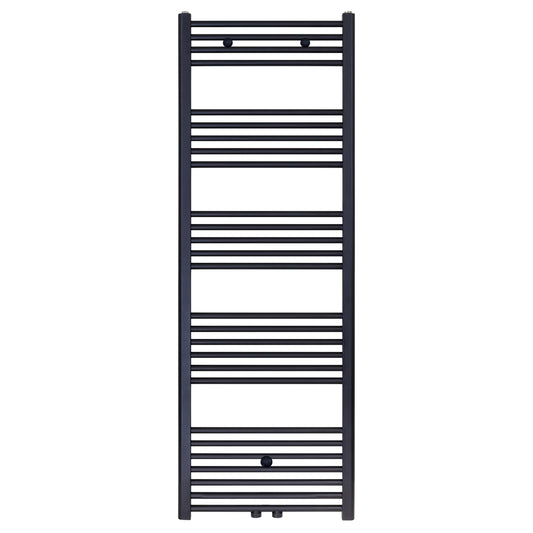 RADIATEUR PORTE SERVIETTE NOIR MAT BROSSE - 1600 x 600 , Debrico, magasin de matériaux de construction sur Bruxelles