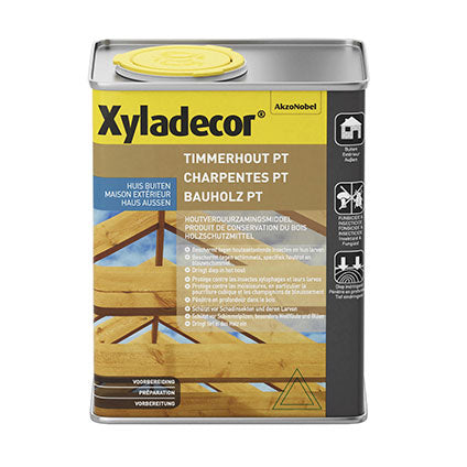 XYLADECOR CHARPENTES PT traitement du bois imprégnation 2.5L, Debrico, magasin de matériaux de construction sur Bruxelles