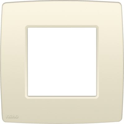 PLAQUE SIMPLE 60MM CREME