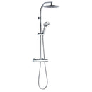 SIENA COMFORT SHOWER COLUMN WITH BRASS THERMOSTATIC MIXER WITH 38° SAFETY 