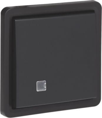 HYDRO PUSH BUTTON 10A BLACK INDICATOR 