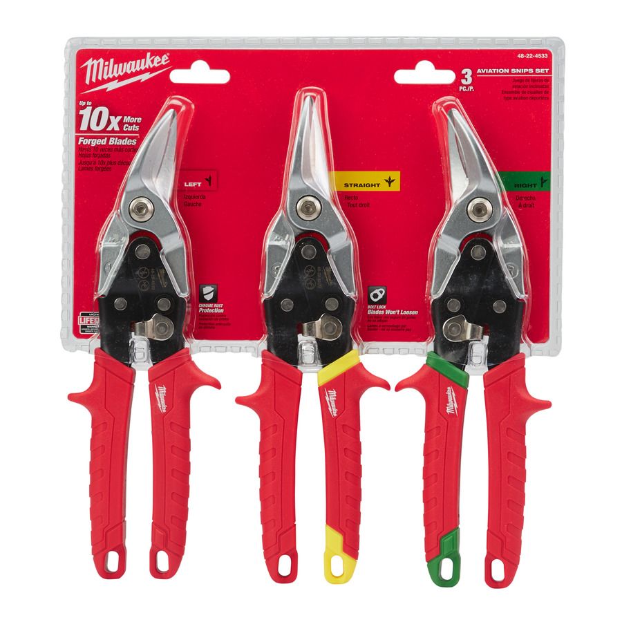 CISAILLE AVIATION SET 3 PC.  48224510, 4, Debrico, magasin de matériaux de construction sur Bruxelles