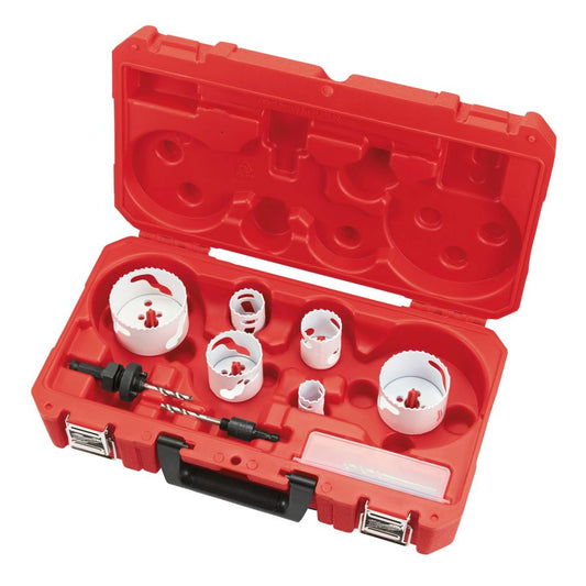 SET DE SCIES CLOCHES BIMETAL (10 PIECES), Debrico, magasin de matériaux de construction sur Bruxelles